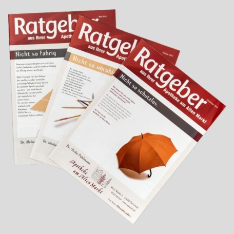 Apothekenzeitschriften - Titelbilder