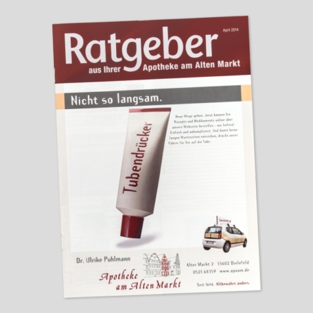 Apothekerzeitschriften - Thema Lieferservice