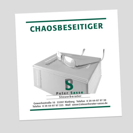Werbeanzeige - Chaosbeseitiger