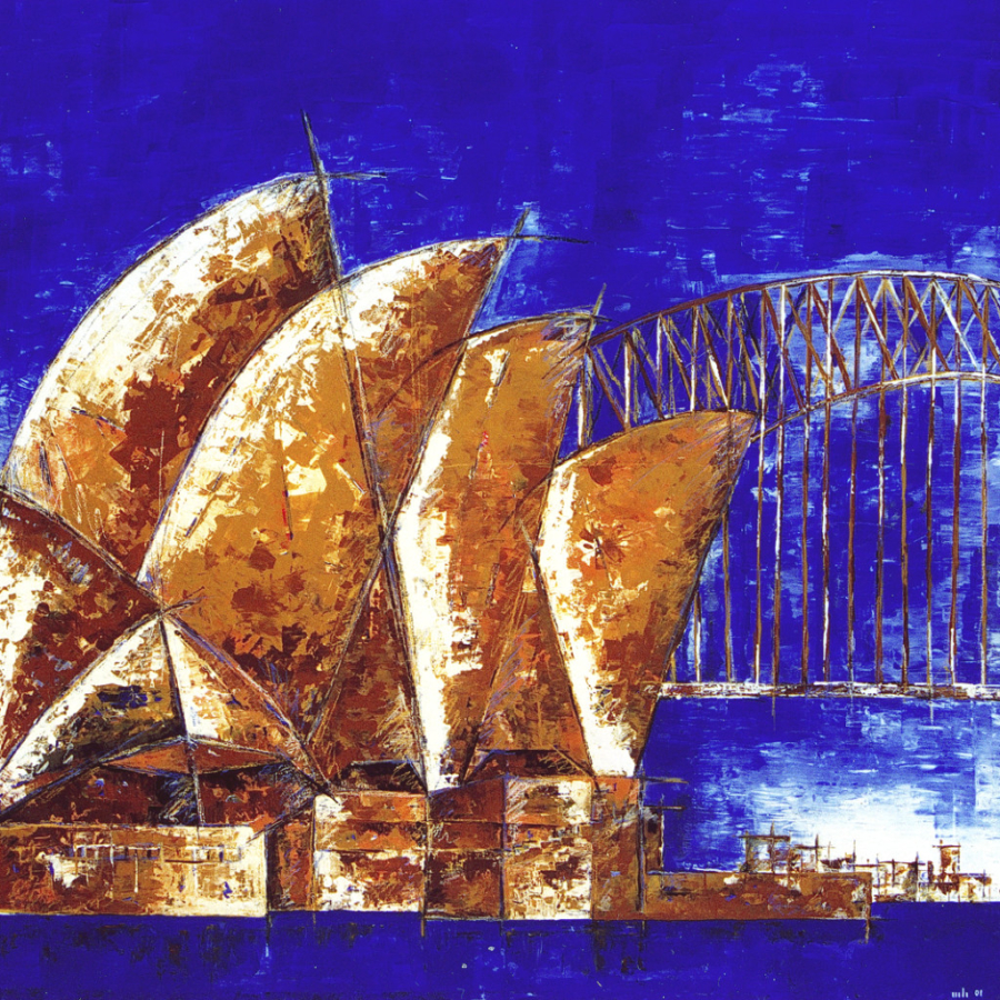 Malerei Oper - Sydney
